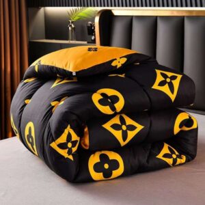 Black Color Cotton Comforter