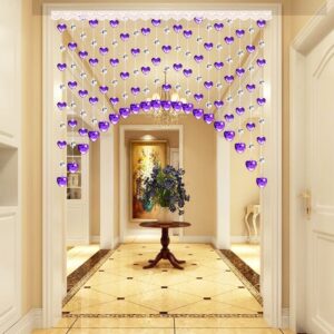 Transparent Room Entrance Curtains