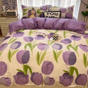 Ste of Comforter + Pillow & Bedsheet
